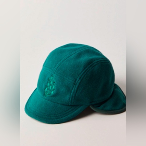 FP Movement by Free People Accessories - Free people Movement Buti Fleece Earflap Ballcap heritage green